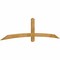Ekena Millwork Bellingham Rough Sawn Timber Gable Bracket, Western Red Cedar, 96"W x 24"H x 2"D x 4"F, 6/12 Pitch GBW096X24X0204BEL00RWR - alternate 2